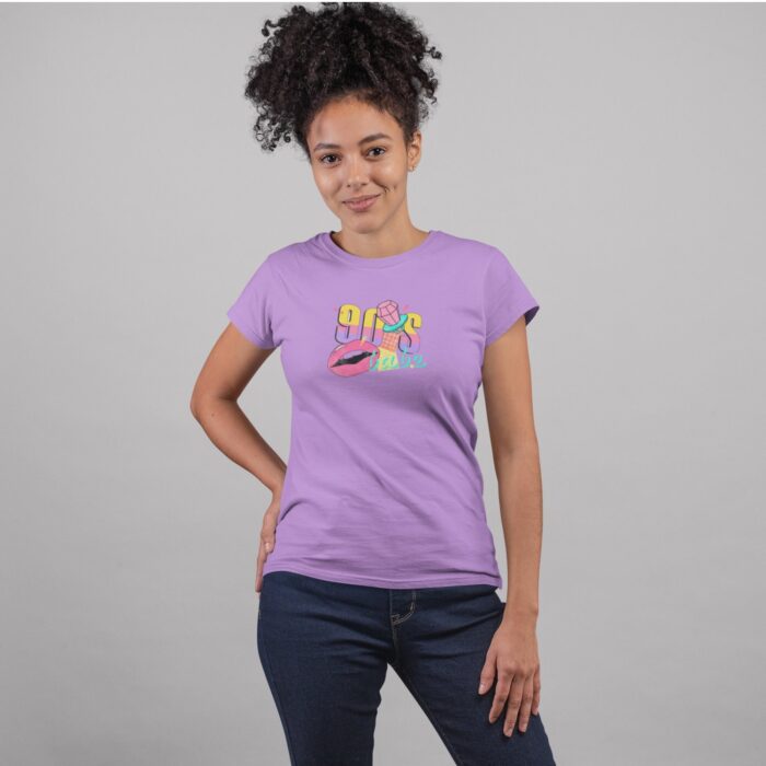 Women's : 90's Babe T-shirt - Image 6