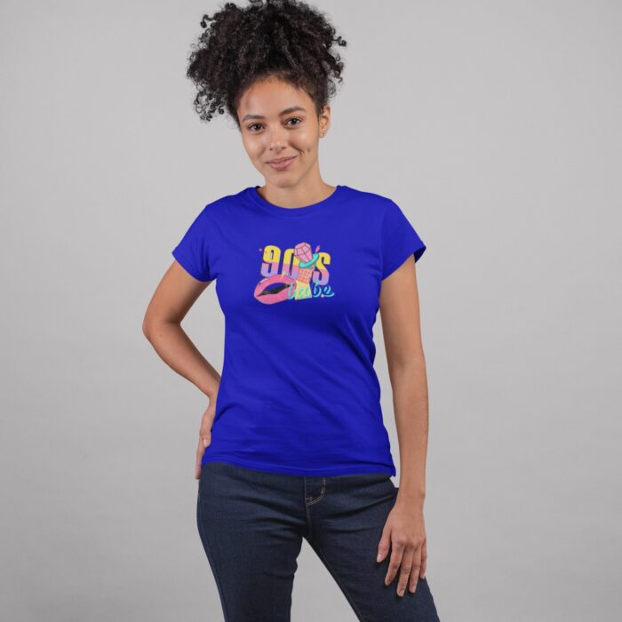 Women's : 90's Babe T-shirt - Image 4