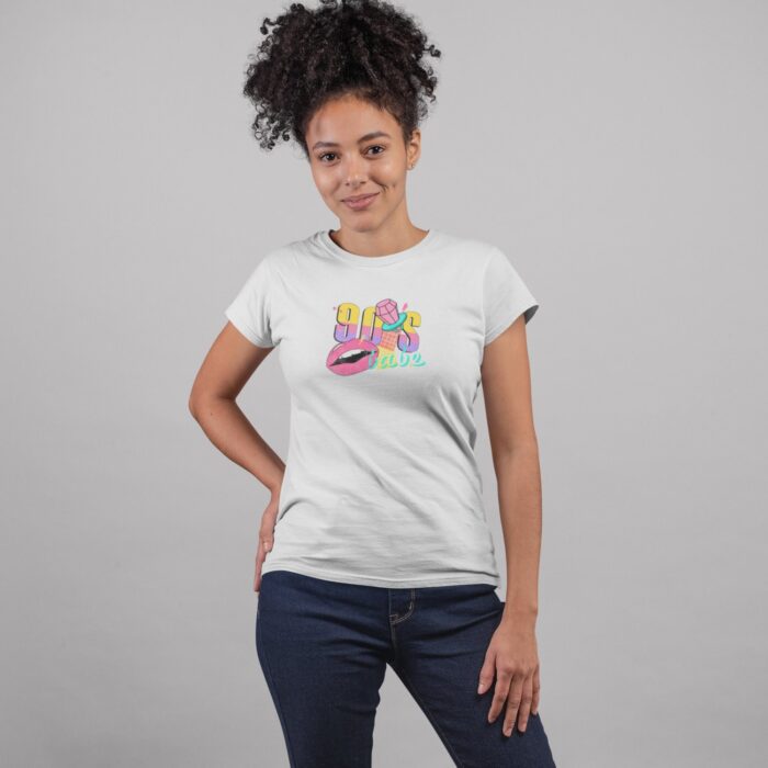 Women's : 90's Babe T-shirt - Image 8