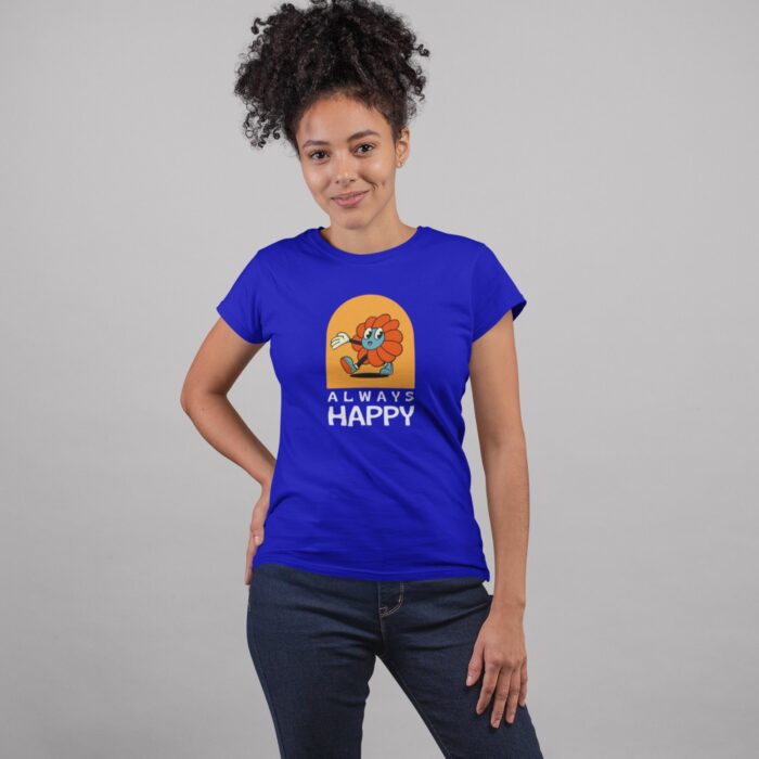 Women's : Always Happy T-shirt - Image 7