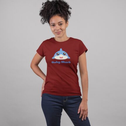Women's : Baby Shark T-shirt - Image 6