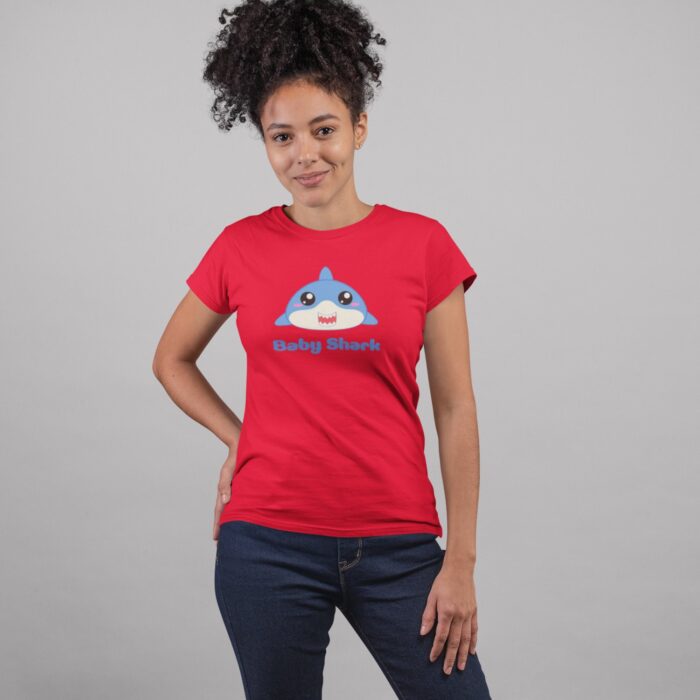 Women's : Baby Shark T-shirt - Image 7