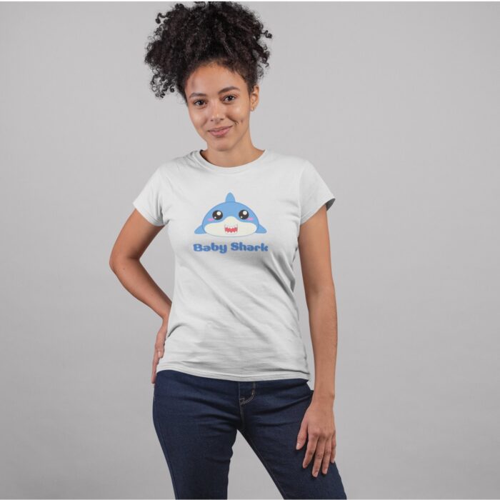 Women's : Baby Shark T-shirt - Image 9