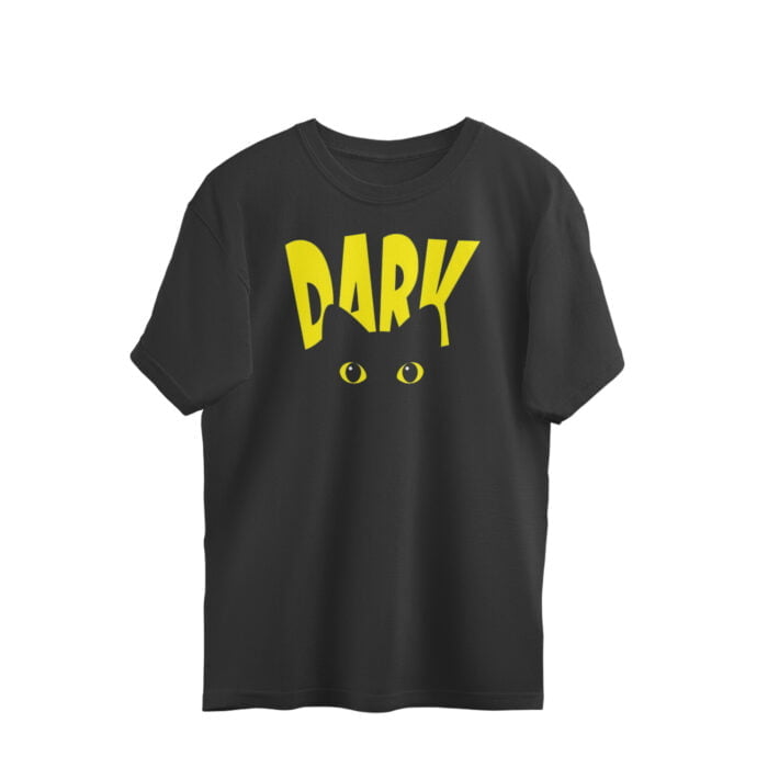 Women's : Dark Oversized Tees - Image 2