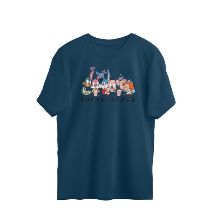 Women's : Squad Goals Oversized Tees - Image 3