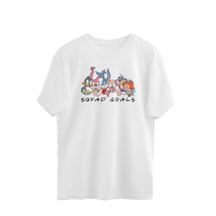 Women's : Squad Goals Oversized Tees - Image 5
