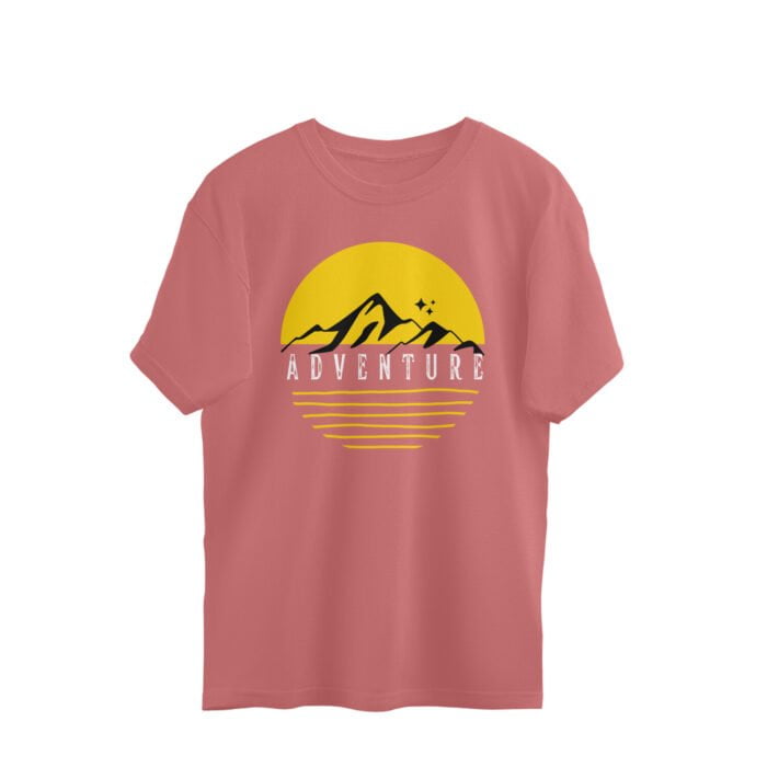 Women's : Adventure Oversized Tees - Image 3