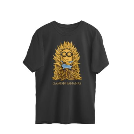 Women's : Game Of Banana's Oversized Tees - Image 5
