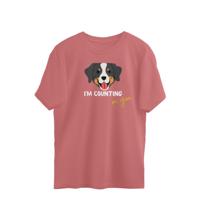 Women's : Counting on you Oversized Tees - Image 4