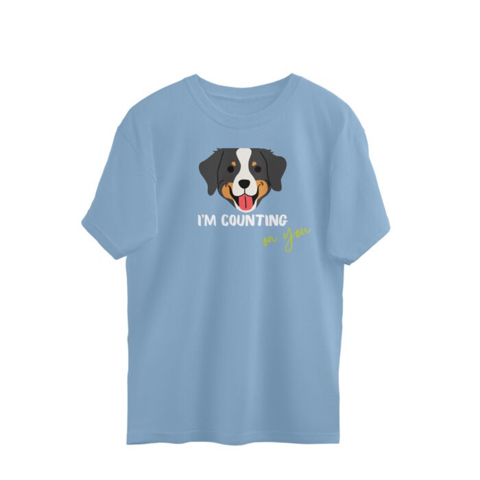 Women's : Counting on you Oversized Tees - Image 6