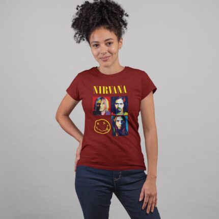 Women's : Nirvana T-shirt - Image 8