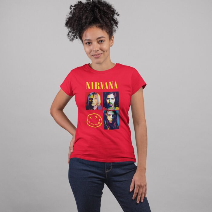 Women's : Nirvana T-shirt - Image 4