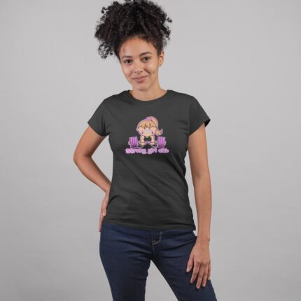 Women's : Strong Girl Club T-shirt - Image 5