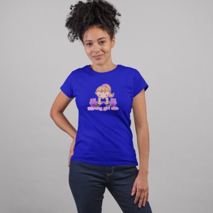 Women's : Strong Girl Club T-shirt - Image 7