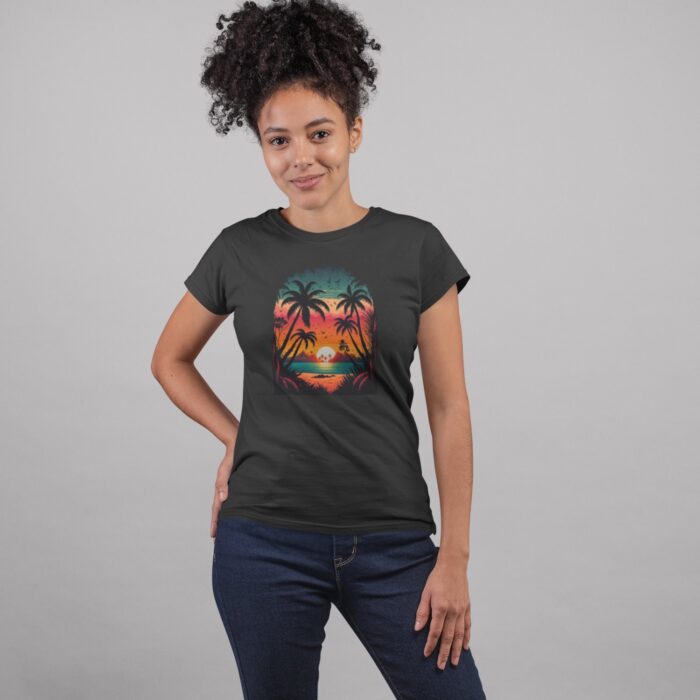 Women's : Sunset Island T-shirt - Image 10