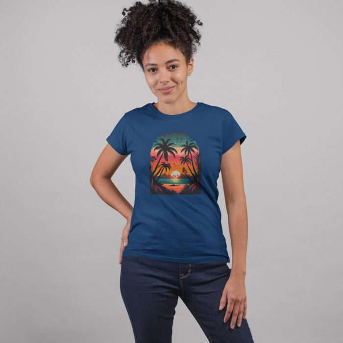 Women's : Sunset Island T-shirt - Image 7