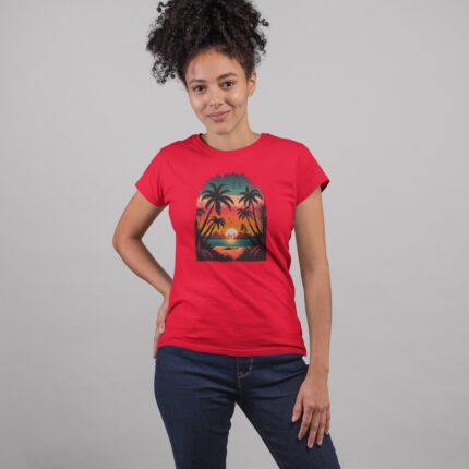 Women's : Sunset Island T-shirt