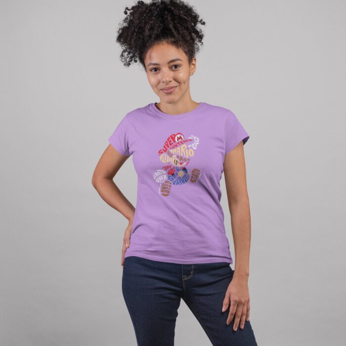Women's : Super Mario T-shirt - Image 5