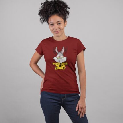 Women's : Tunes makes go Looney T-shirt - Image 4