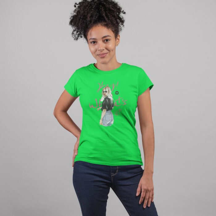 Women's : Whats Up T-shirt - Image 4