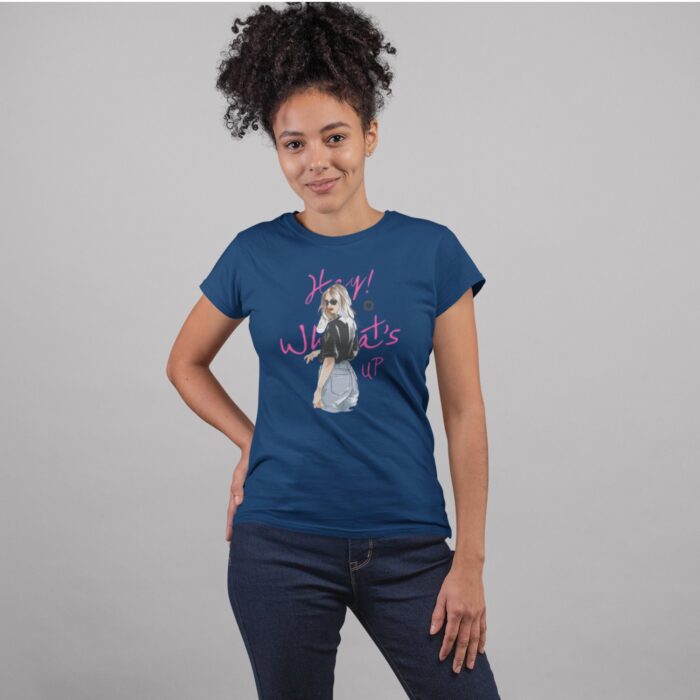 Women's : Whats Up T-shirt - Image 7
