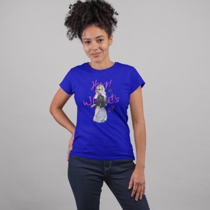 Women's : Whats Up T-shirt - Image 8