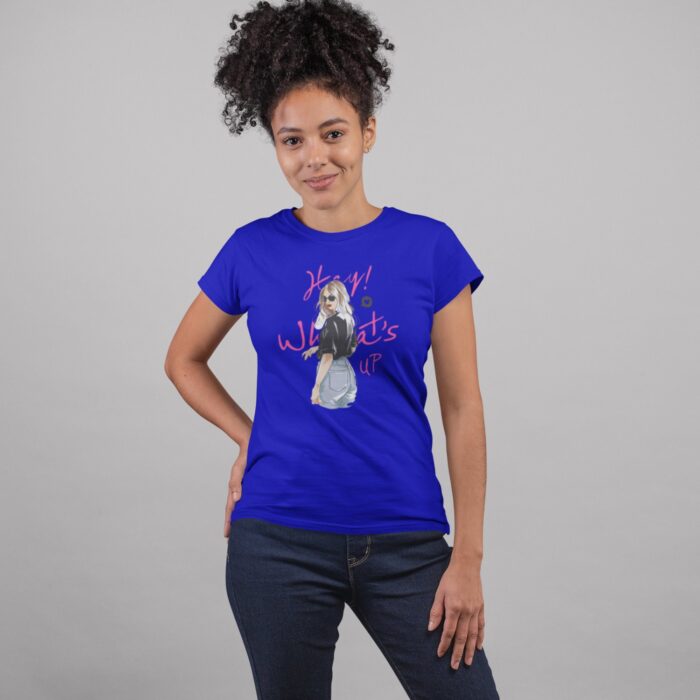 Women's : Whats Up T-shirt - Image 8
