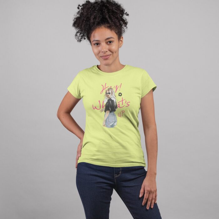 Women's : Whats Up T-shirt - Image 9