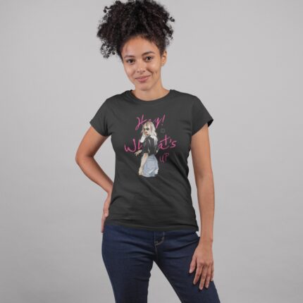 Women's : Whats Up T-shirt - Image 10