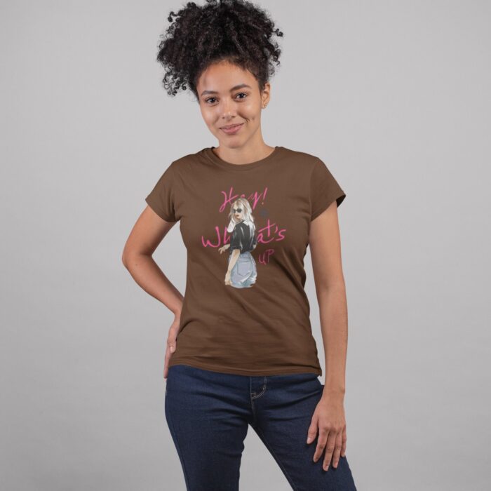Women's : Whats Up T-shirt - Image 11