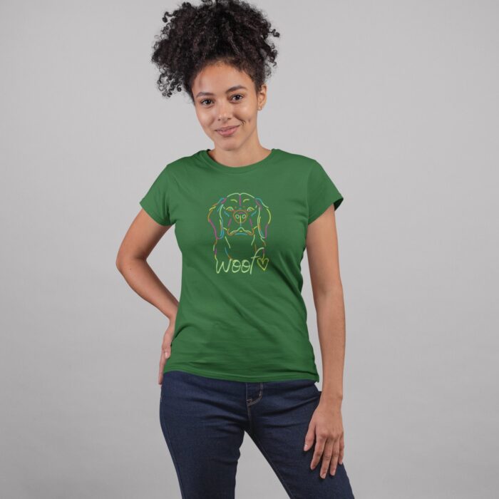 Women's : Woof T-shirt - Image 4