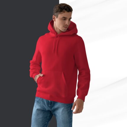 Men's : Solid Hoodies - Image 13