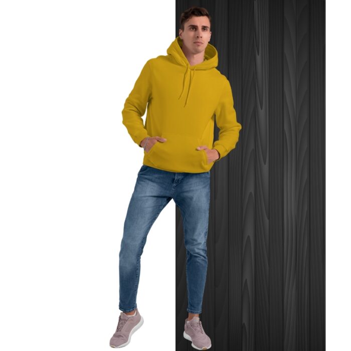 Men's : Solid Hoodies - Image 1