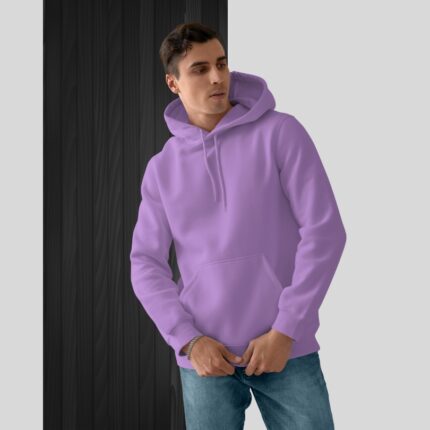 Men's : Solid Hoodies - Image 9