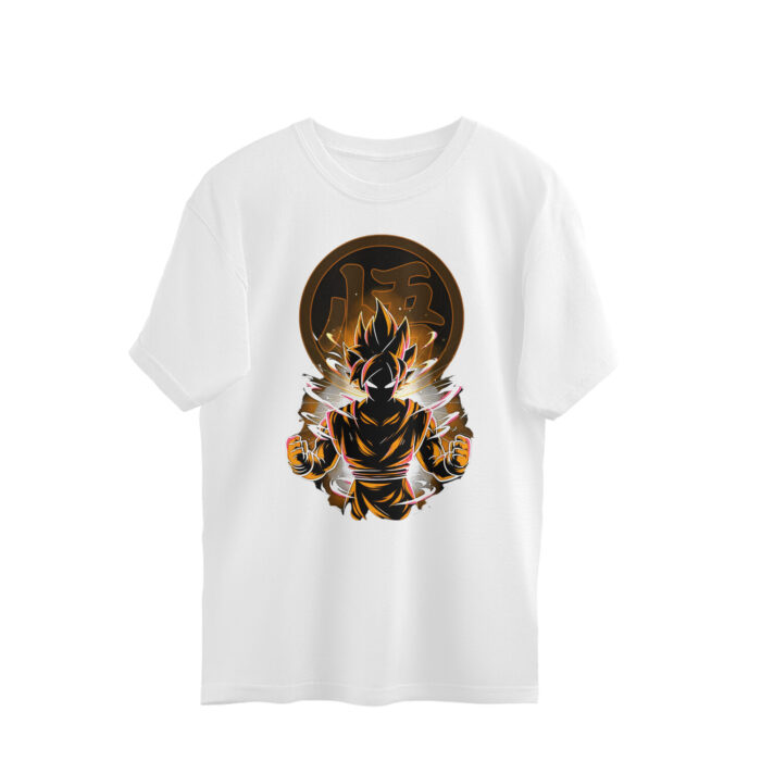 Goku Master of Kaio-Ken Anime Oversized - Image 1