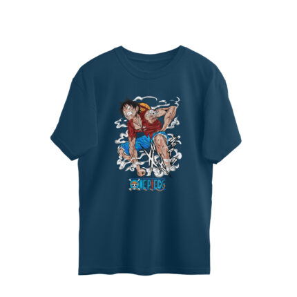 Women's : One Piece Anime Oversized Tees - Image 3