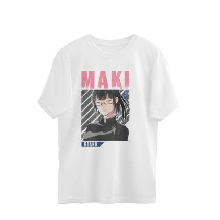Women's : Maki Anime Oversized Tees - Image 4