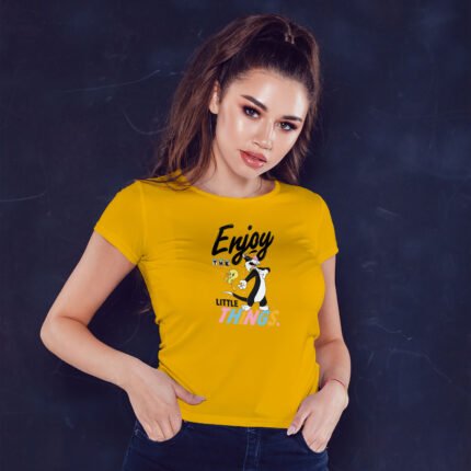 Women's : Enjoy The Little Things T-shirt - Image 5