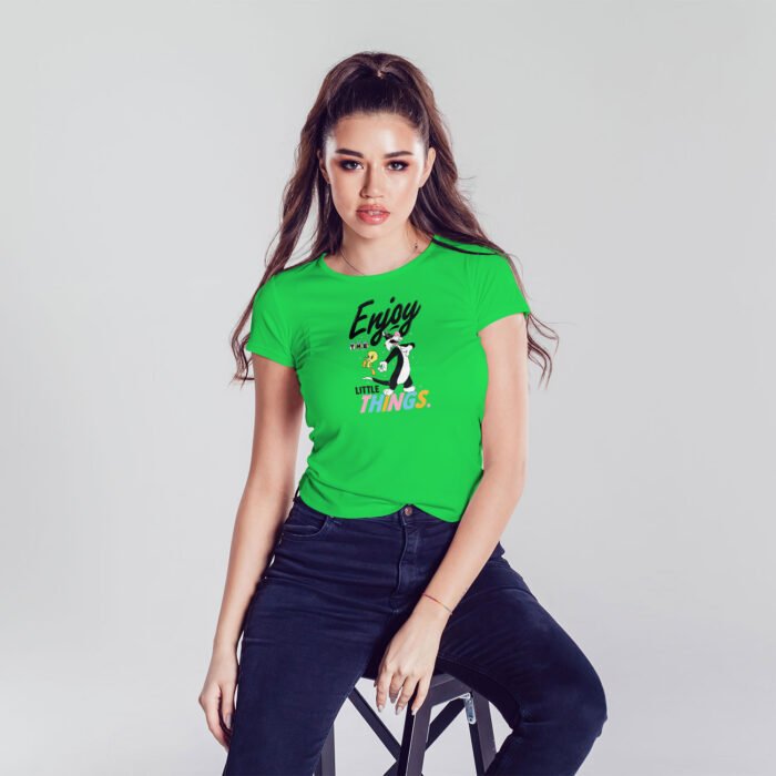 Women's : Enjoy The Little Things T-shirt - Image 6