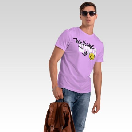 Men's : Welcome Happiness T-shirt