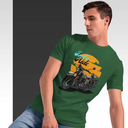 Men's : Let's Ride T-shirt - Image 10