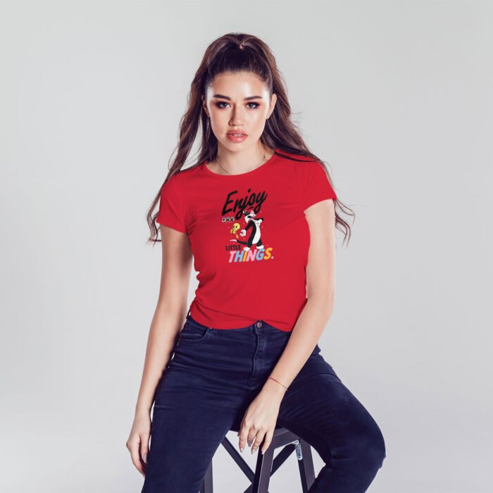 Women's : Enjoy The Little Things T-shirt - Image 8