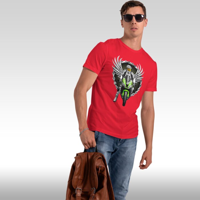 Men's : Ride Gives Wings T-shirt - Image 1