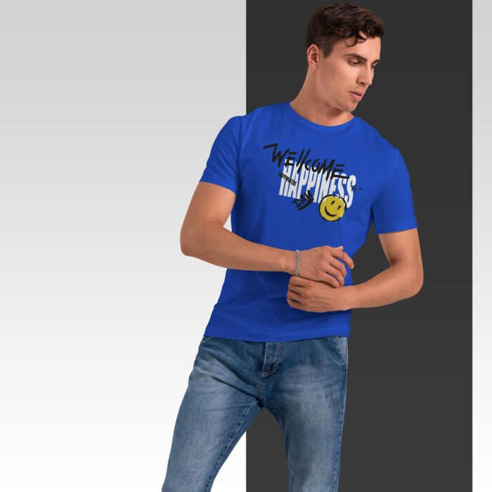 Men's : Welcome Happiness T-shirt - Image 9