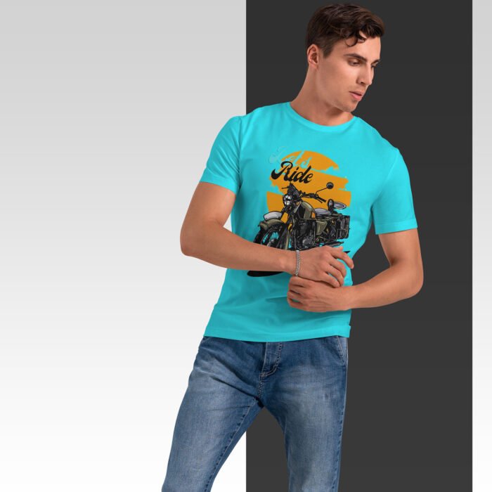 Men's : Let's Ride T-shirt - Image 12