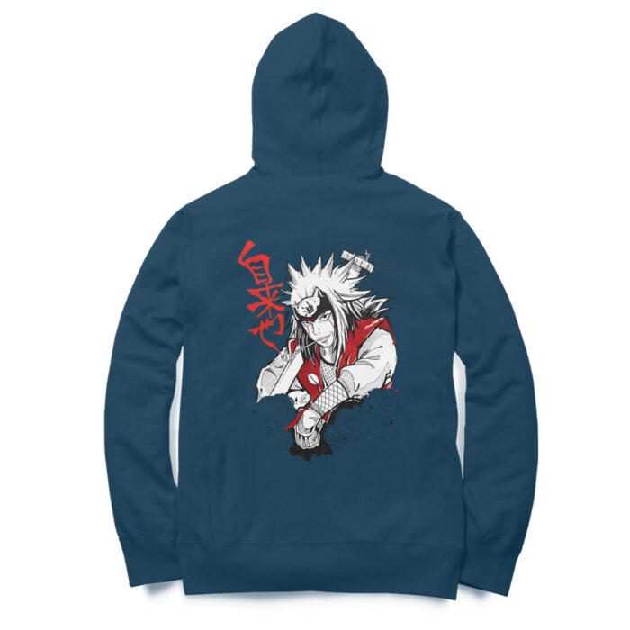 Men's Anime : Naruto Jiraiya Hoodie - Image 2