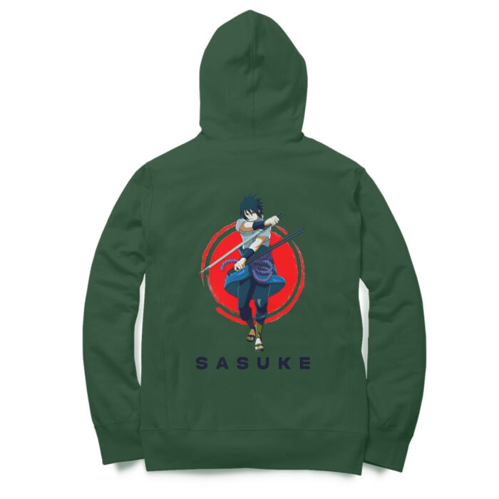 Men's Anime : Naruto Sasuske Hoodie - Image 4