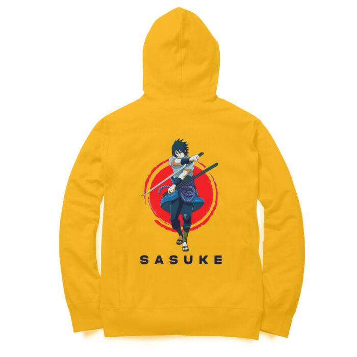 Men's Anime : Naruto Sasuske Hoodie - Image 12