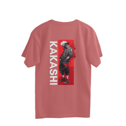 Kakashi Naruto Anime Oversized Tees - Image 6
