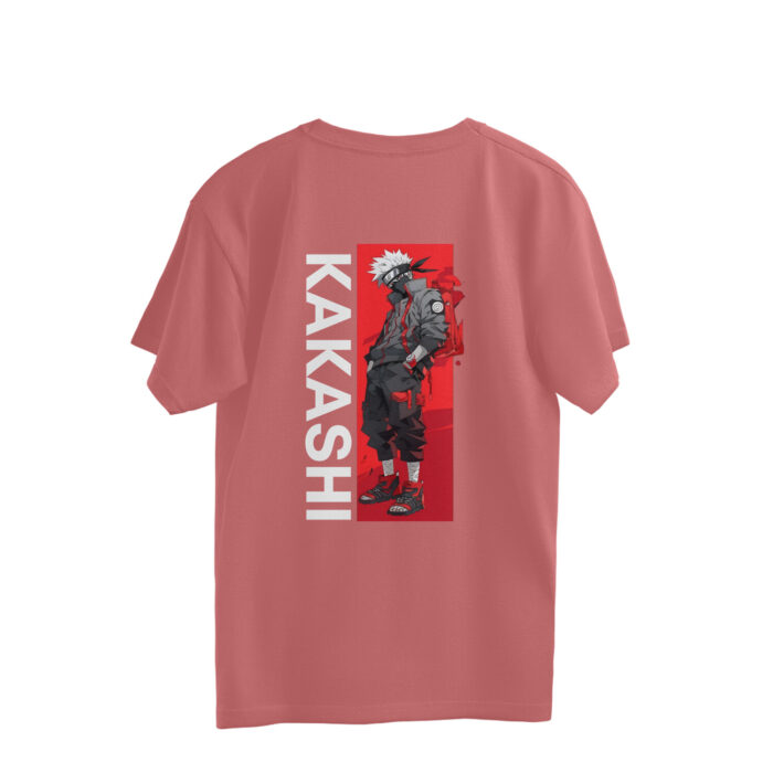 Kakashi Naruto Anime Oversized Tees - Image 6